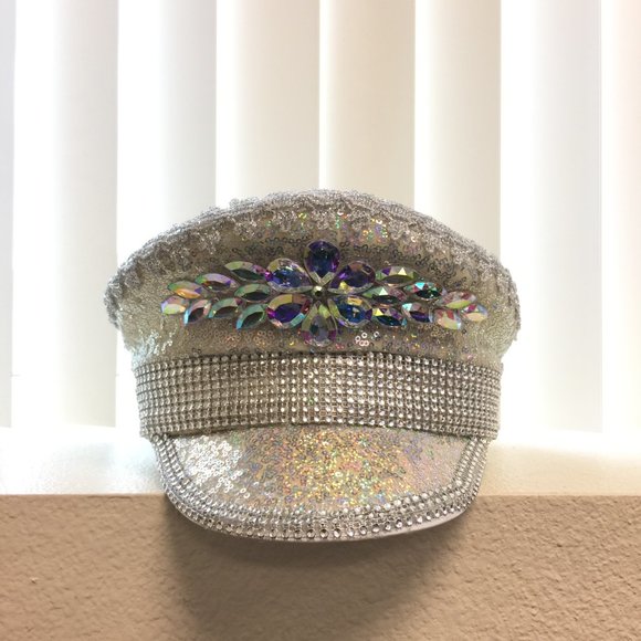 PRE LOVED- Sequin Captain Hat - MISC036 - Picture 2 of 4